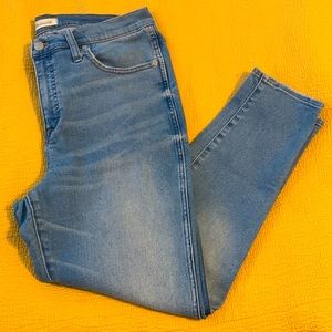 Madewell skinny cropped jeans